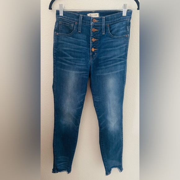 Madewell 10" High-Rise Skinny Jeans-Size 27 - Picture 13 of 14
